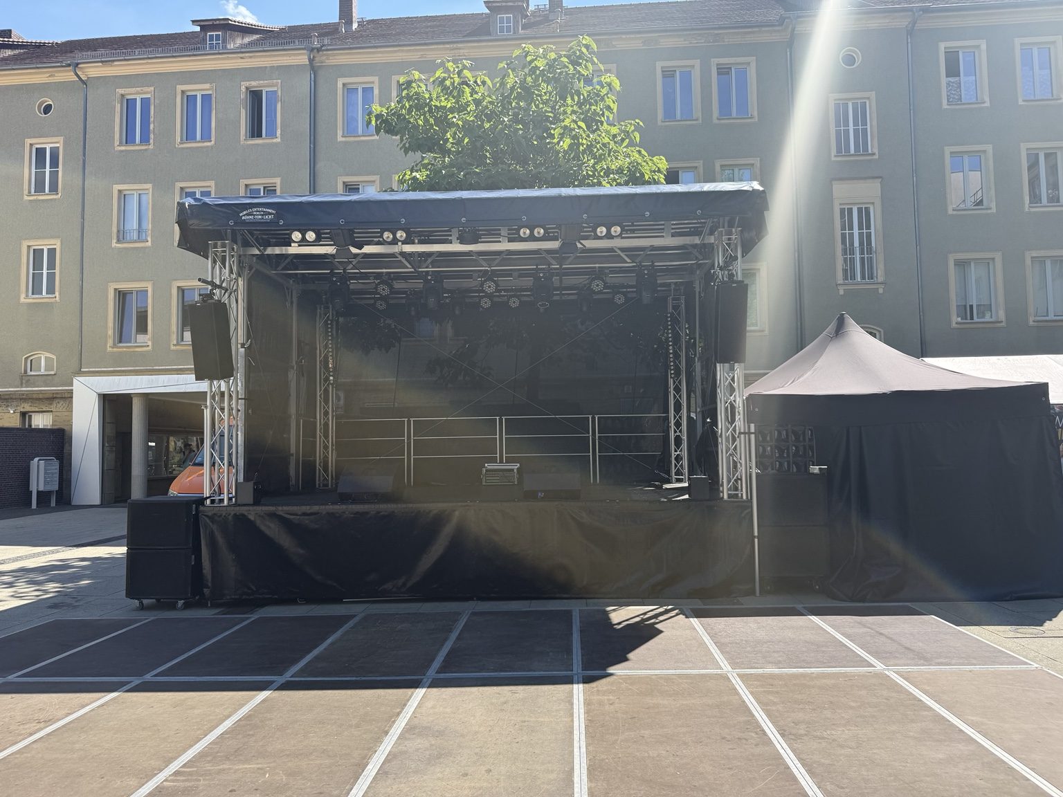 Trailerbühne beim 33. Stadtfest Cottbus 2026